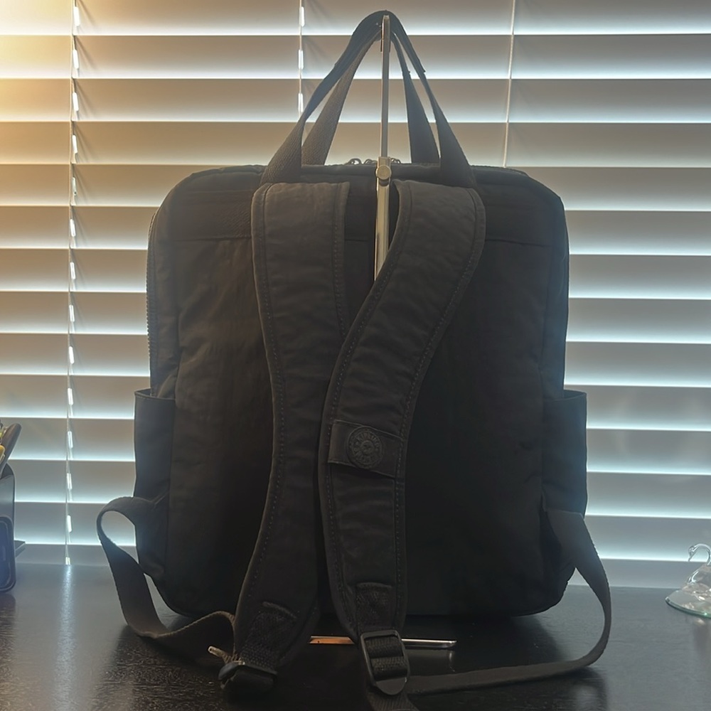 Kipling Backpack Travel Backpack Color Black Like… - image 4